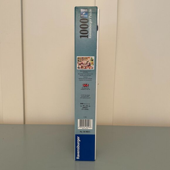 Ravensburger Puzzle “The Tea House” 1000 Piece Jigsaw Puzzle–COMPLETE! - Picture 2 of 2